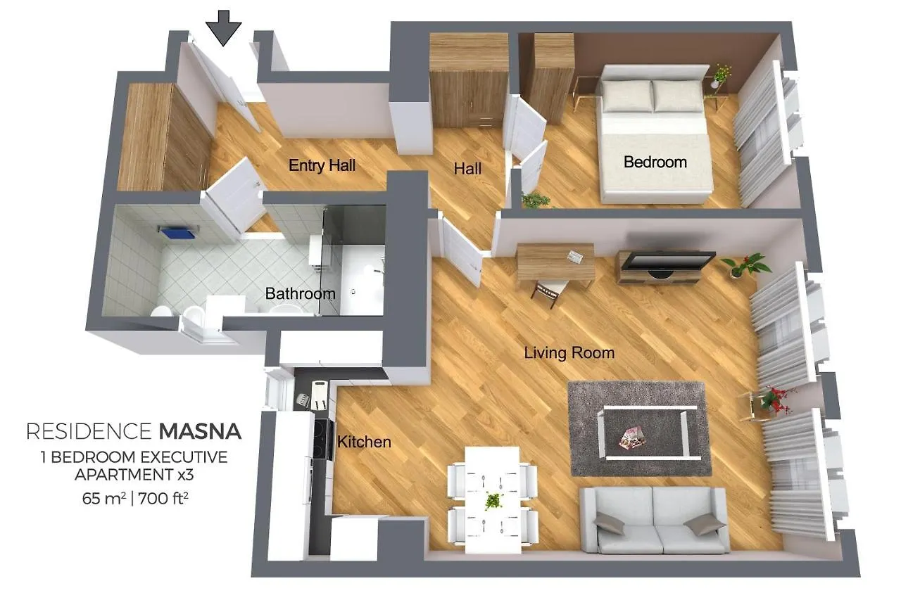 Apartment Residence Masna Prague